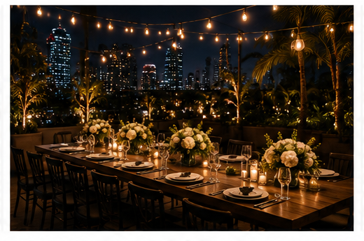 Private Celebrations — Milestones • Dinners • Special Occasions
